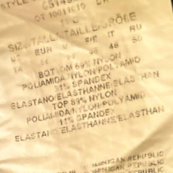 Miraclesuit SZ14 Black Tropical Floral Tummy Control Swimsuit Beach Cruise resor - Picture 7 of 9